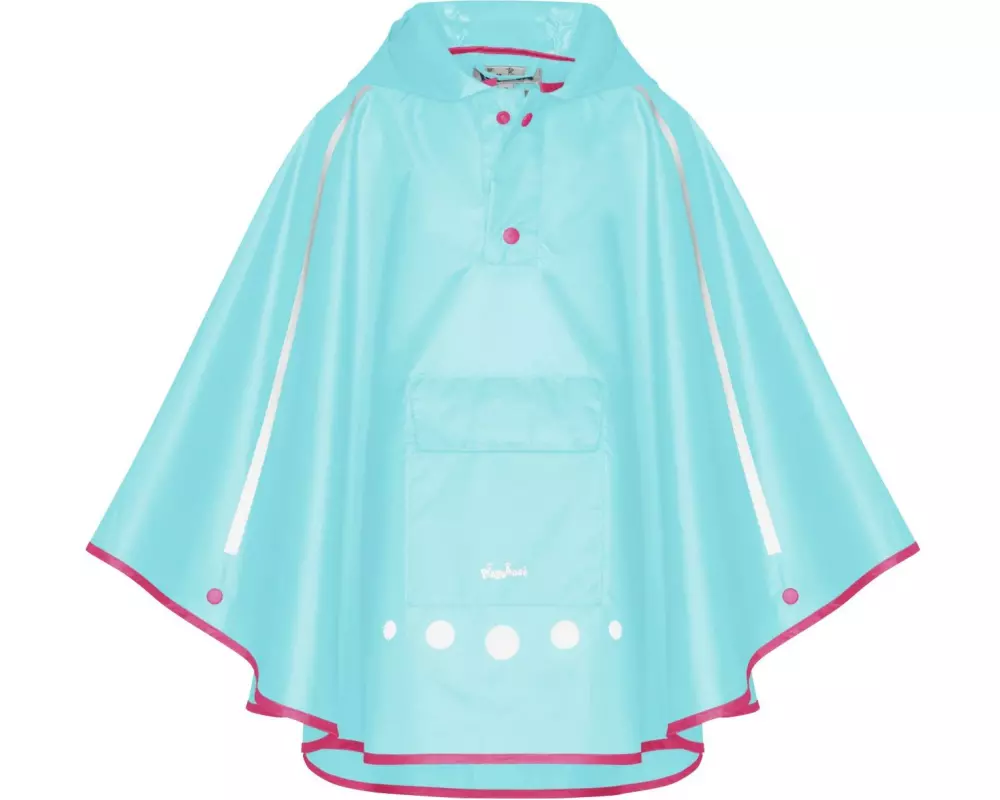 Playshoes Regenponcho faltbar Gr. M, Türkis