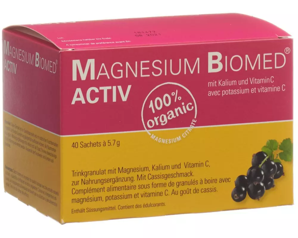 Biomed Magnesium Activ 40 Beutel