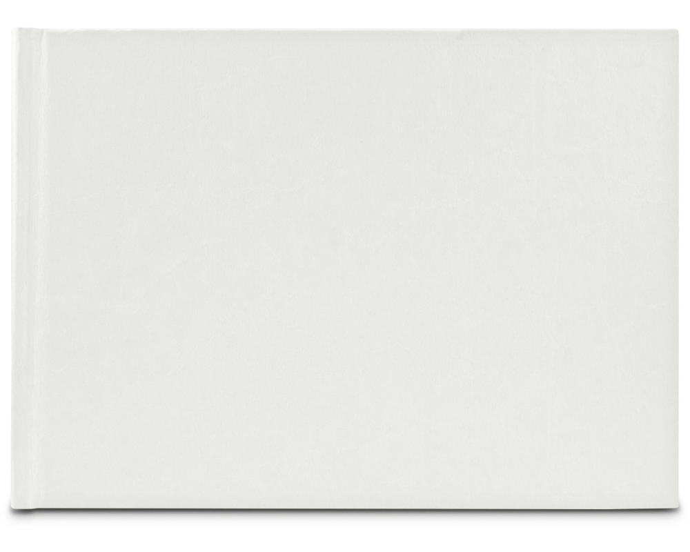 HAMA Fotoalbum Wrinkled 24x17cm 7613 weiss 36 Seiten