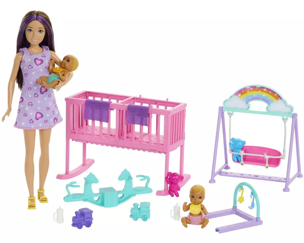 Barbie Spielset Babysitter Skipper Twinning Nursery
