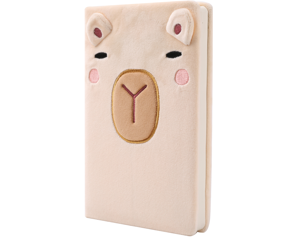 I-TOTAL Notizbuch Plüsch A5 XL2052K Capybara