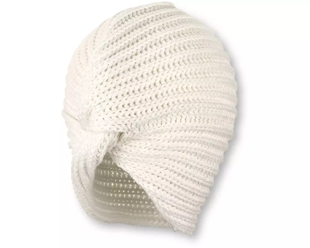 Sterntaler Wintermütze Turban Ecru Gr. 45