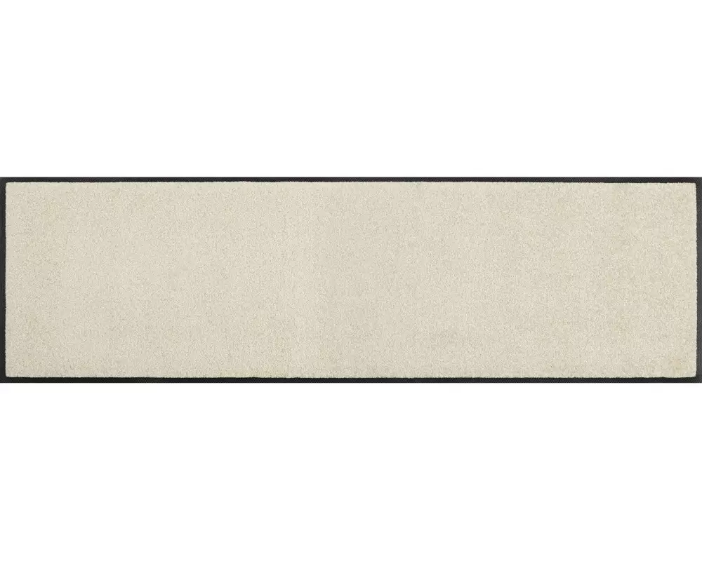 wash+dry Fussmatte Schuhgrösse, 35 x 120 cm Champagner