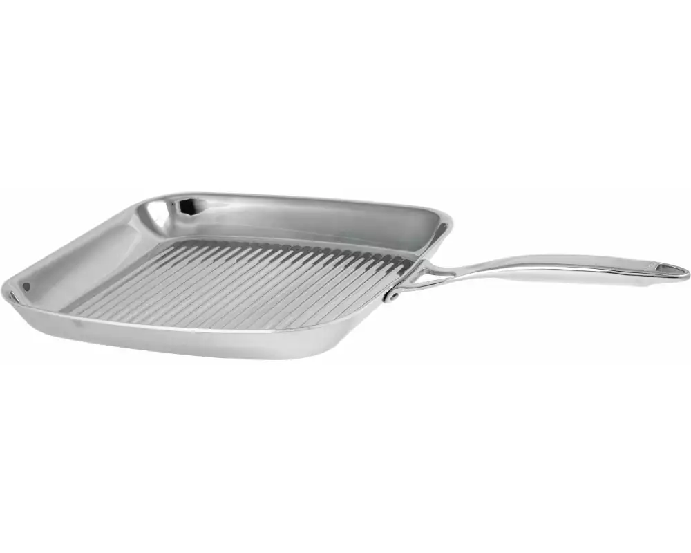 Cristel Grillpfanne Castel'Pro 30 x 30 cm, Silber