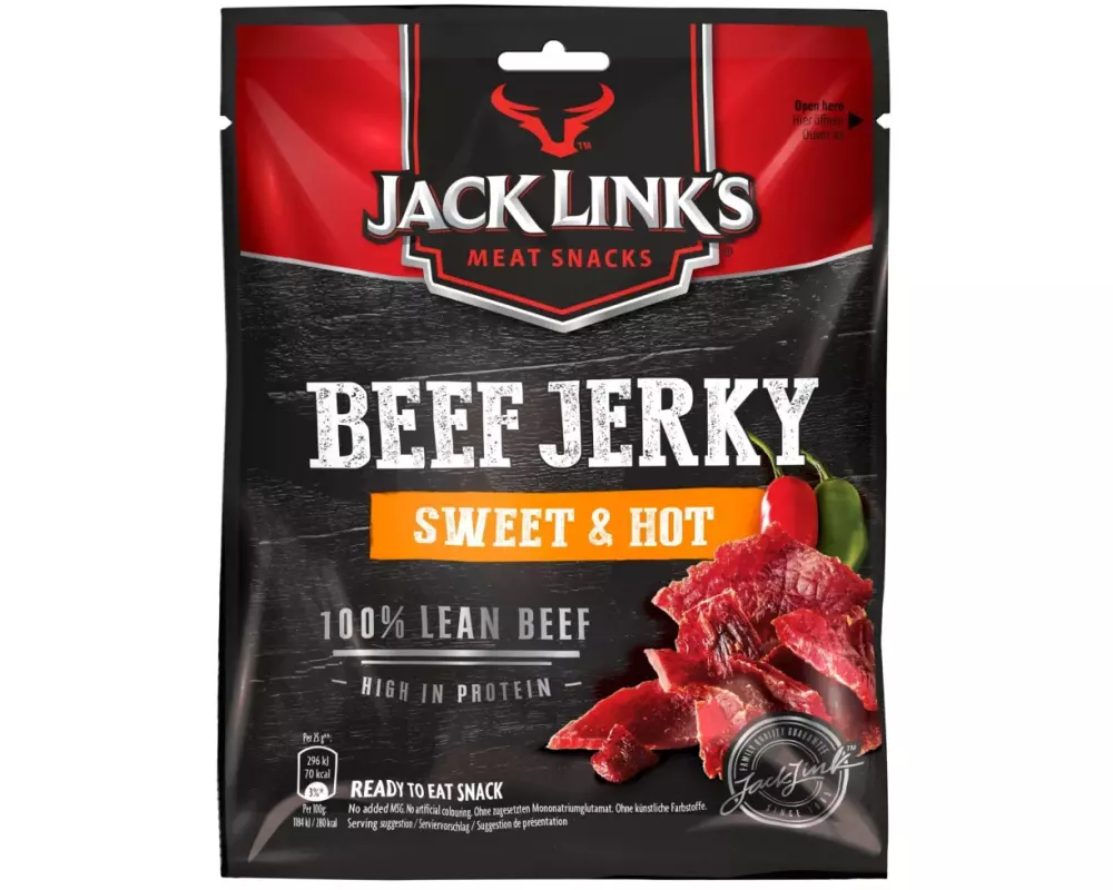 Jack Link's Fleischsnack Beef Jerky Sweet & Hot 70 g