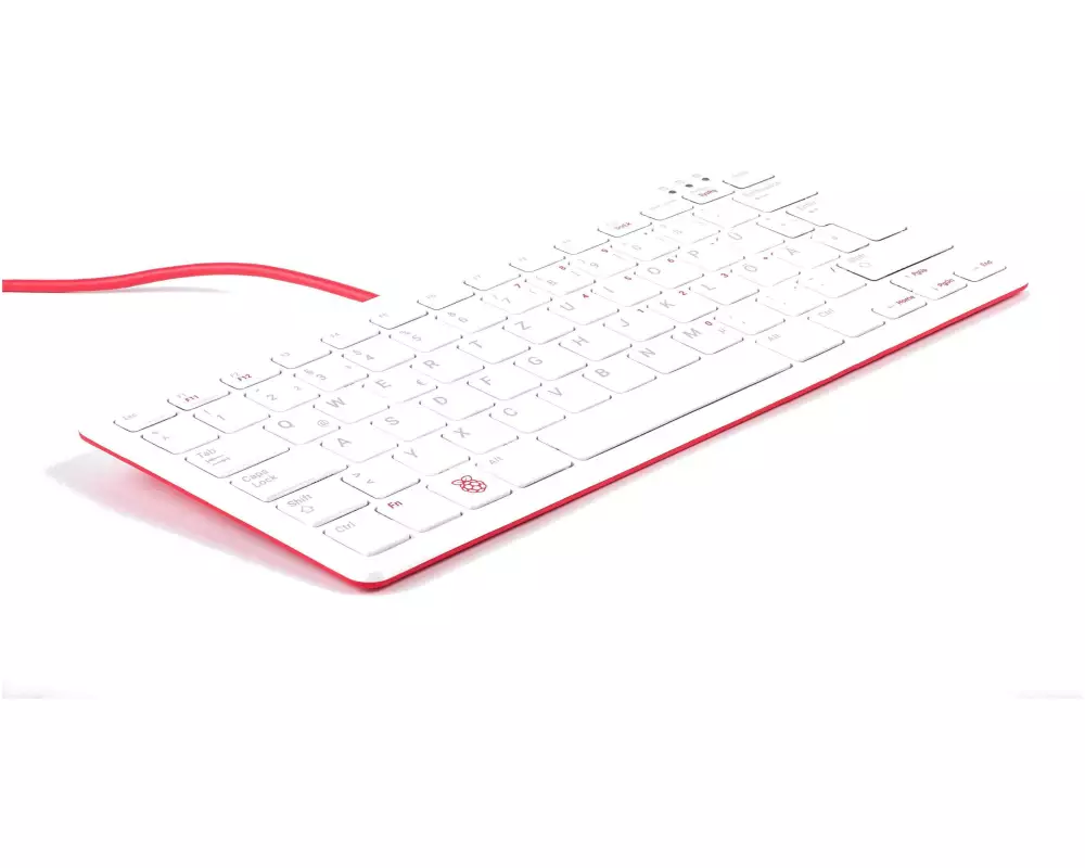 Raspberry Pi Tastatur DE Rot/Weiss