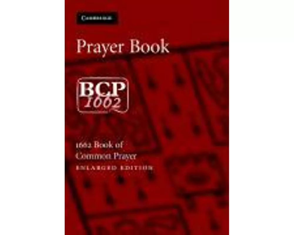 Book of Common Prayer, Enlarged Edition, Burgundy, CP420 701B Burgundy