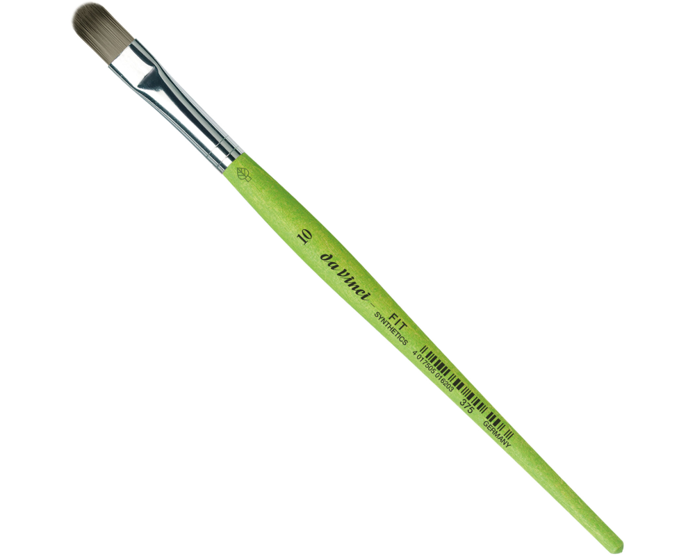 DA VINCI Katzenzungenp. Fit Synthetics VA-375_10 Grösse 10, Synthetik