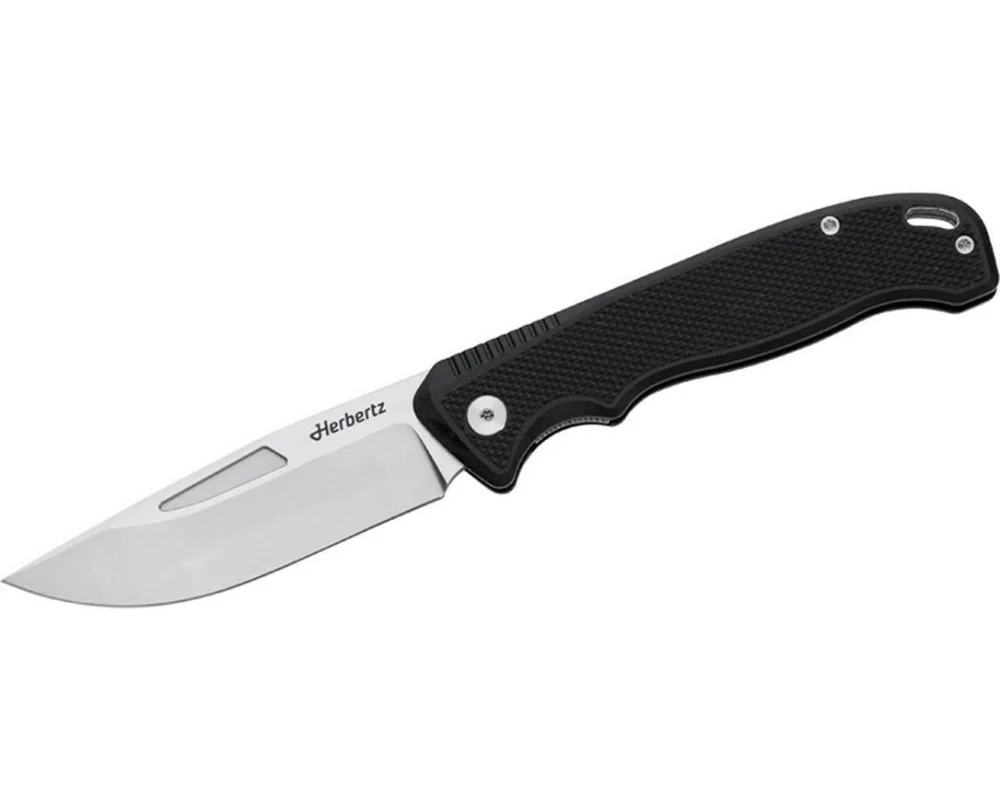 Herbertz Taschenmesser Performance Liner Lock D2 schwarz, G10