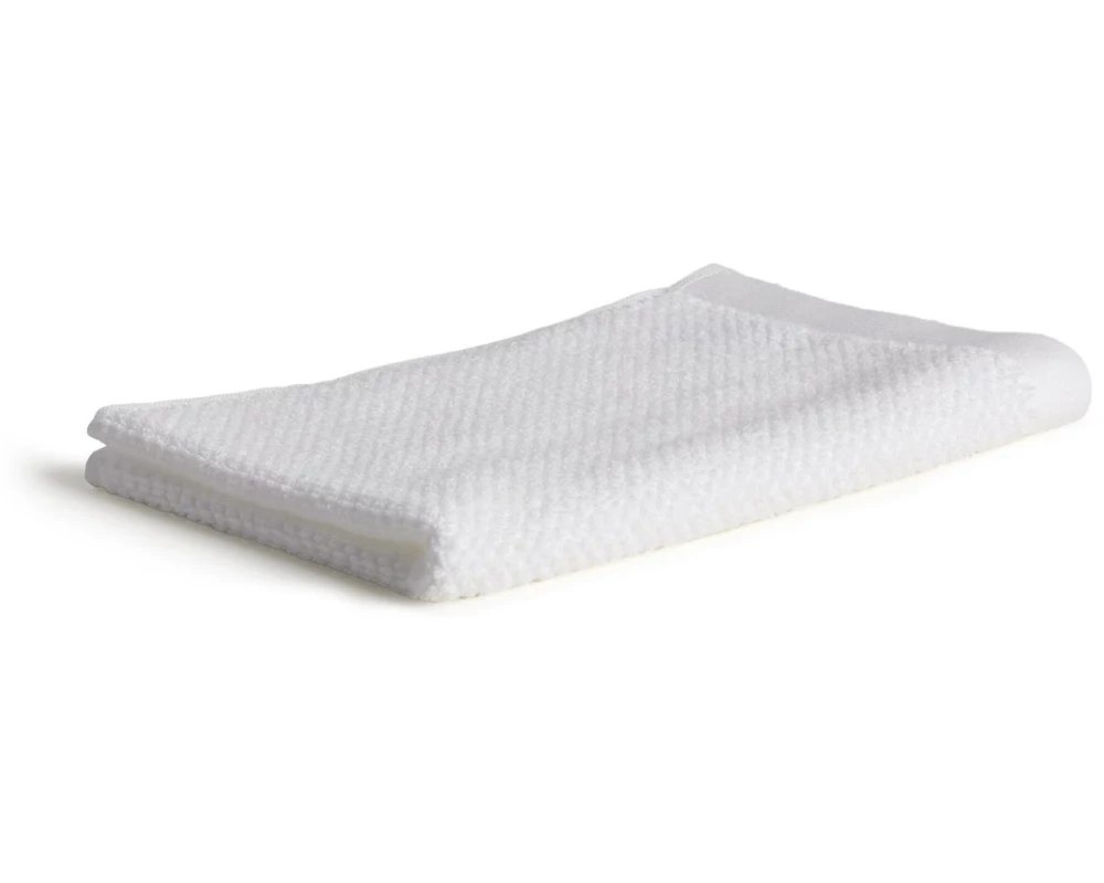 Möve Gästetuch Bliss Uni 50 x 30 cm, Weiss