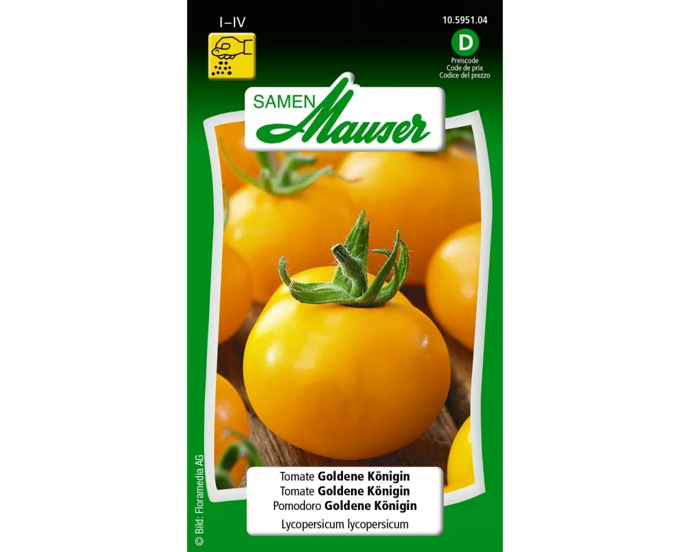 Samen Mauser Samen Tomate Goldene Königin