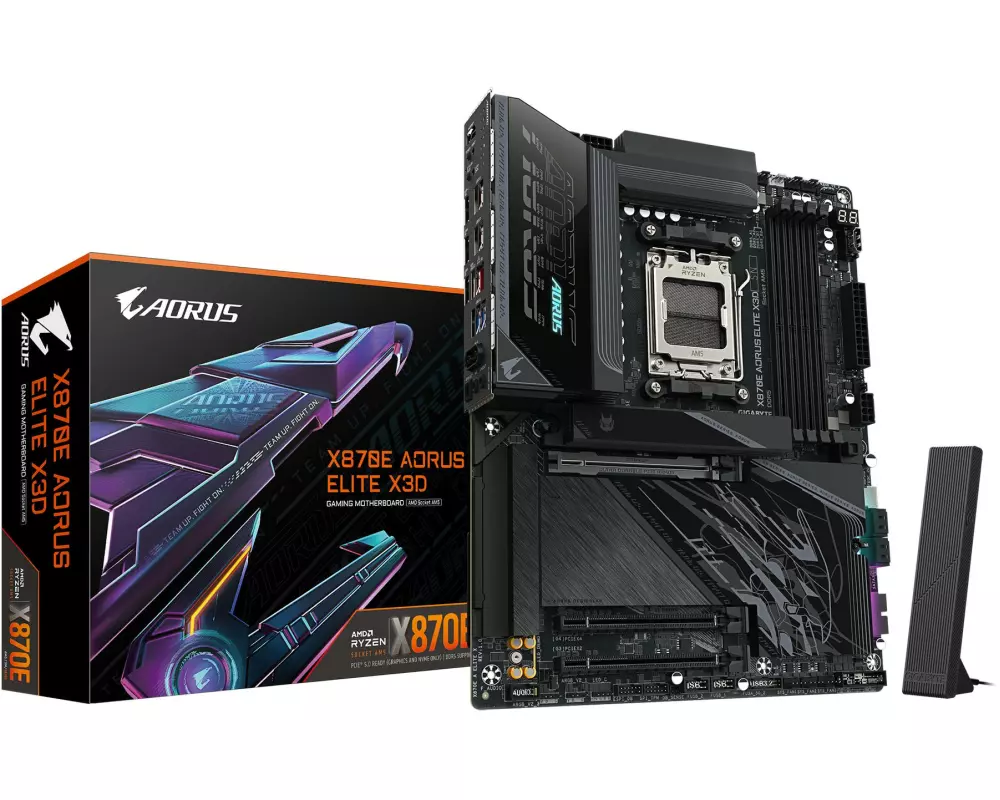 Gigabyte Mainboard X870E AORUS ELITE X3D