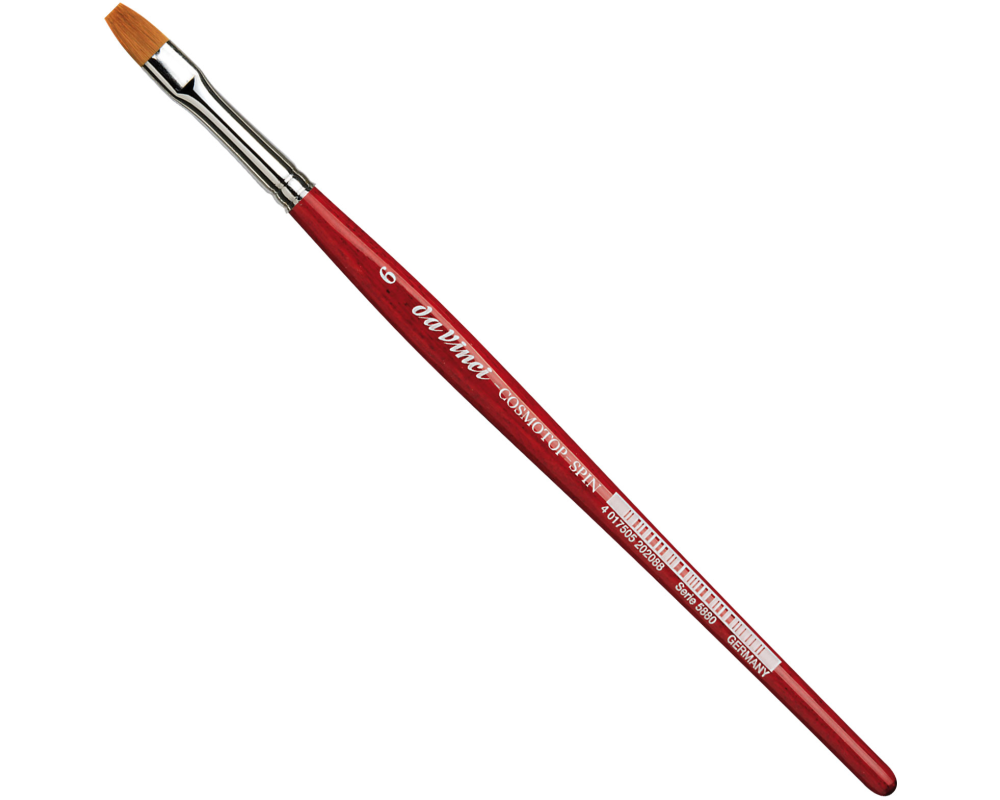 DA VINCI Flachpinsel Cosmotop Spin VA-5880_6 Grösse 6, Synthetik