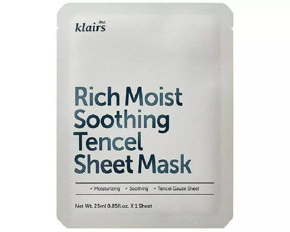 dear Klairs Rich Moist Soothing Tencel Sheet Mask 25 ml