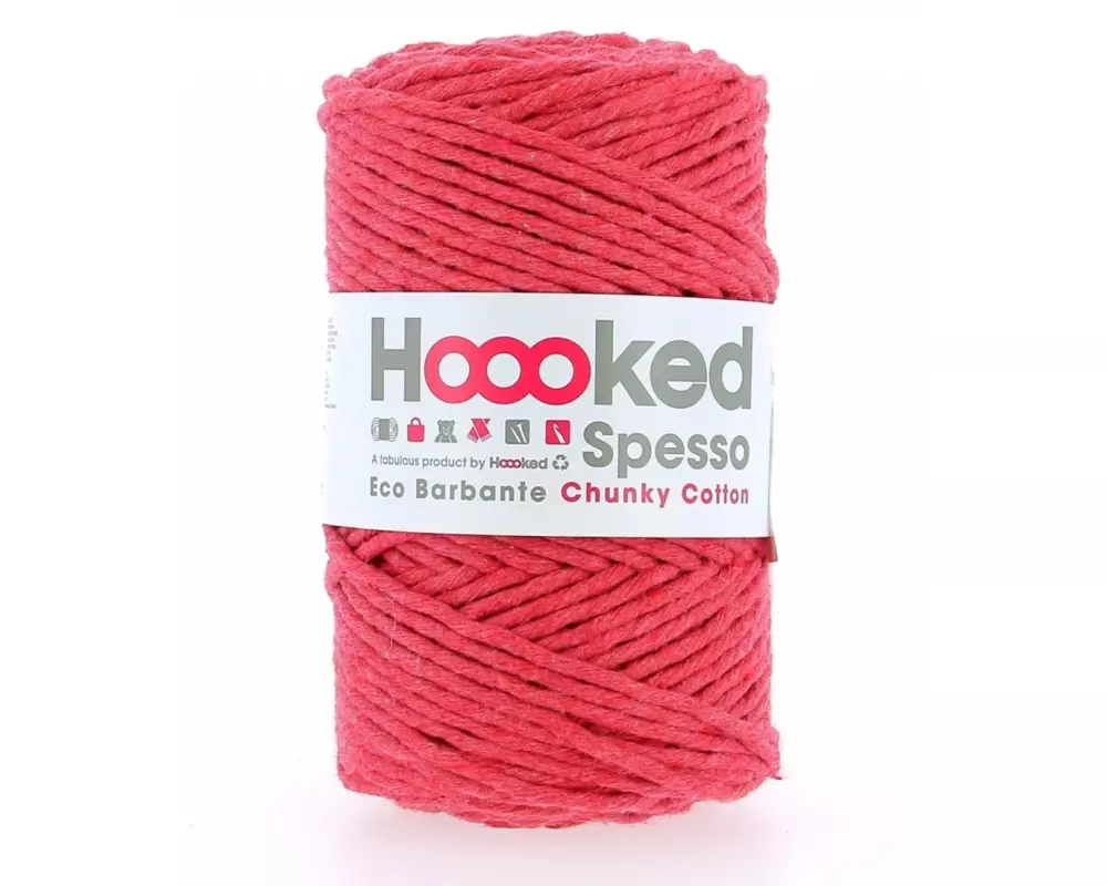 Hoooked Wolle Spesso Chunky Makramee Rope 500 g Koralle
