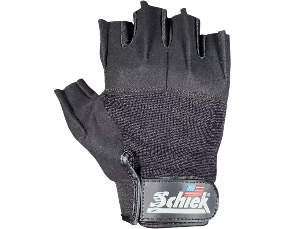 Schiek Sports Classic Training Gewichtheberhandschuhe, Schwarz S