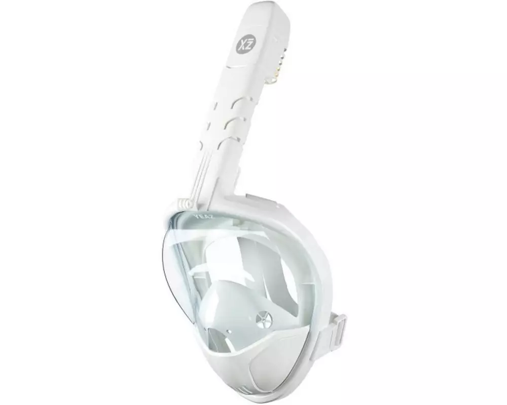 YEAZ Ocean View Snorkel Mask Weiss, L-XL
