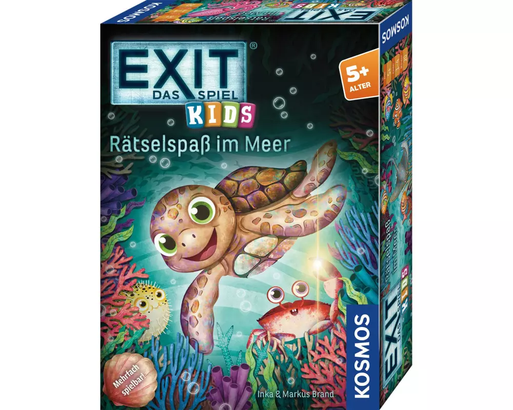 Kosmos Kinderspiel EXIT Kids Rätselspass im Meer -DE-