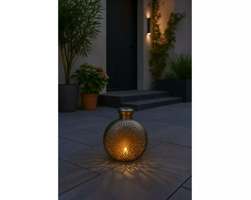 Home Fashion Windlicht Ornament aus Eisen