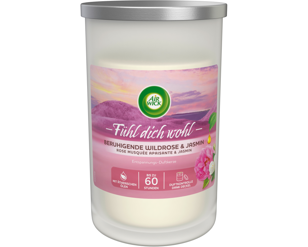 AIR WICK Duftkerze 310g 3107882 Wildrose & Jasmin