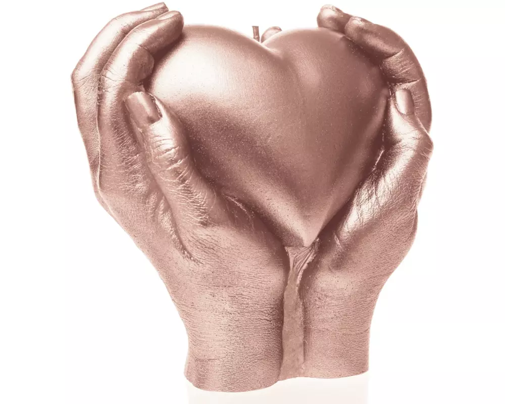 Candellana Kerze Love Edition Rosegold