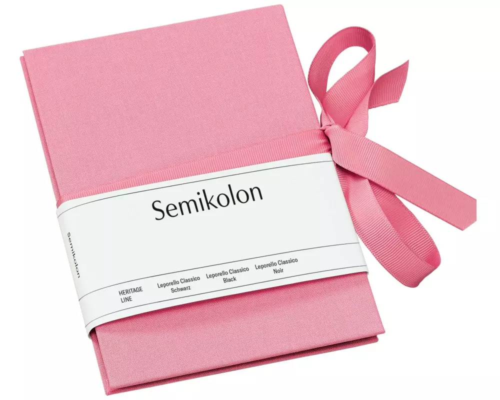 Semikolon Fotoalbum Leporello Classico Rosa