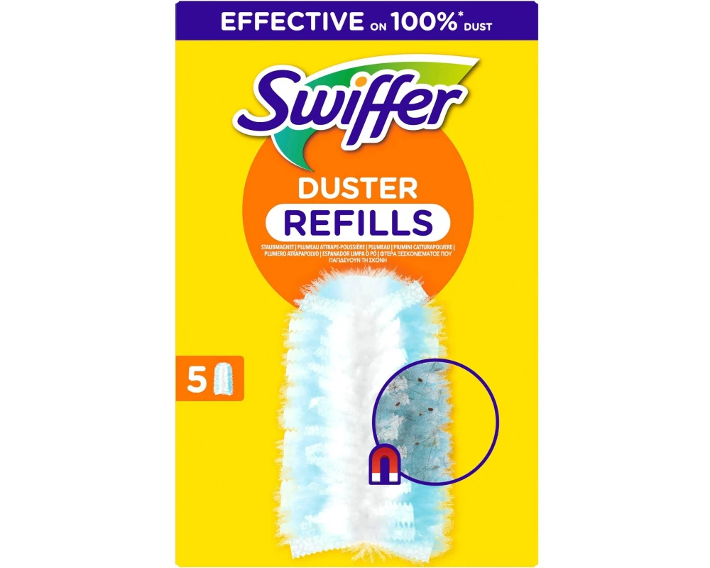 Swiffer Staubmagnet Nachfülltücher mit Duft 5-er Pack
