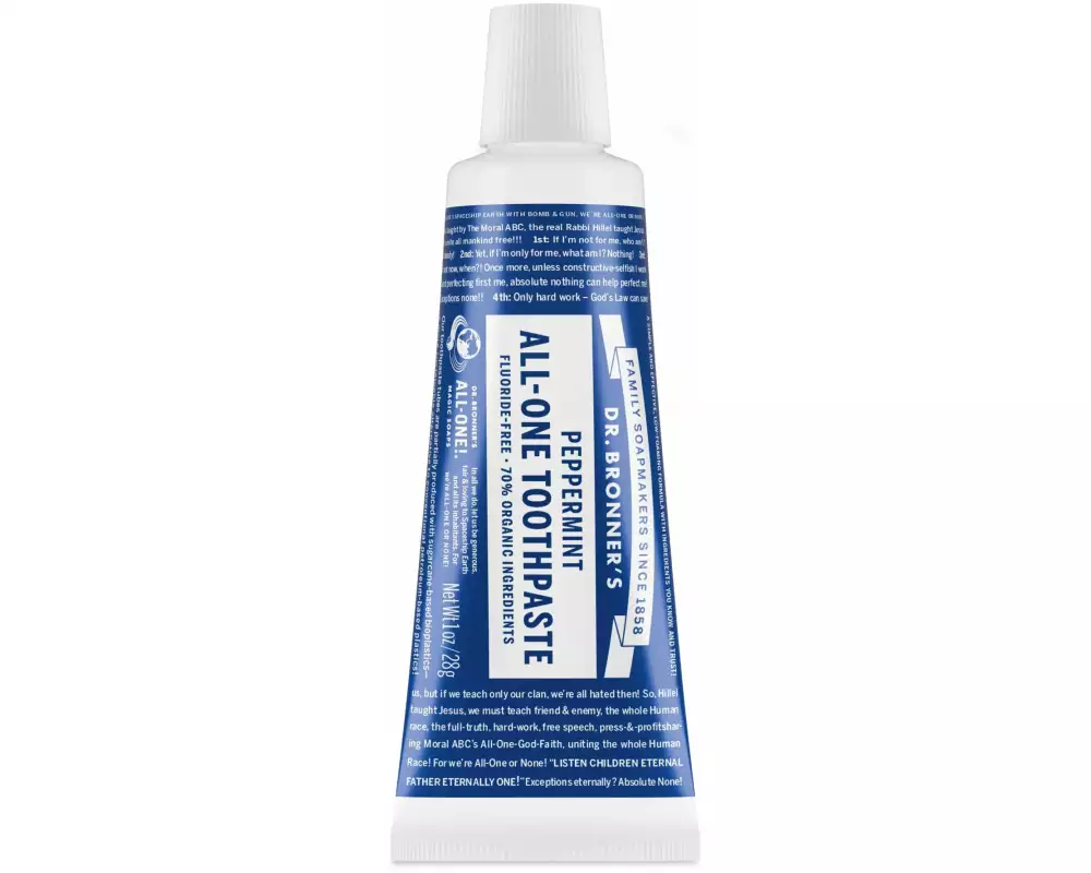 Dr.Bronner's Zahnpasta Toothpaste Peppermint 28 g