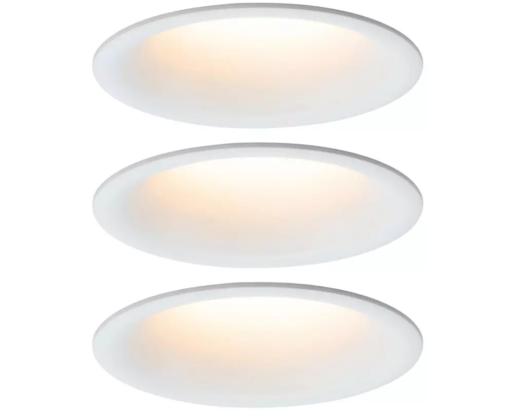 Paulmann Einbauleuchte Cymbal Basisset, Weiss matt