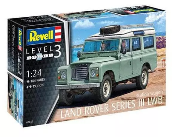 Revell Bausatz Model Set Land Rover Series III 1:24