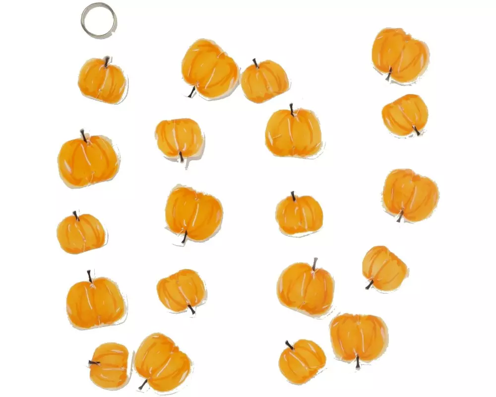 Boltze Girlande Pumpkin 180 x 5.8 cm