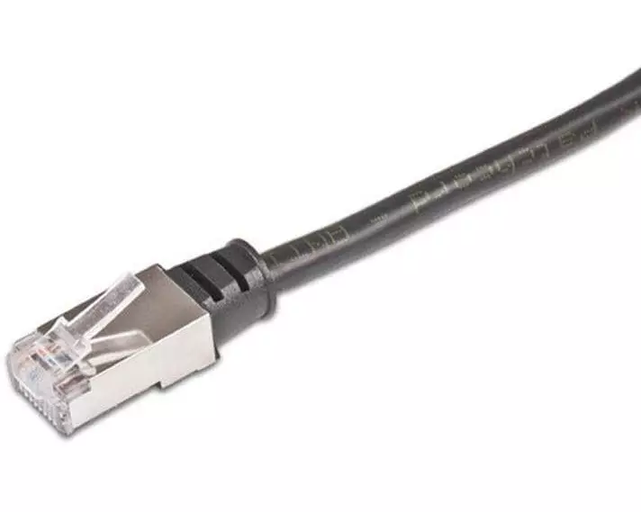 Wirewin Patchkabel RJ-45 - RJ-45, Cat 5e, F/UTP, 5 m, Schwarz