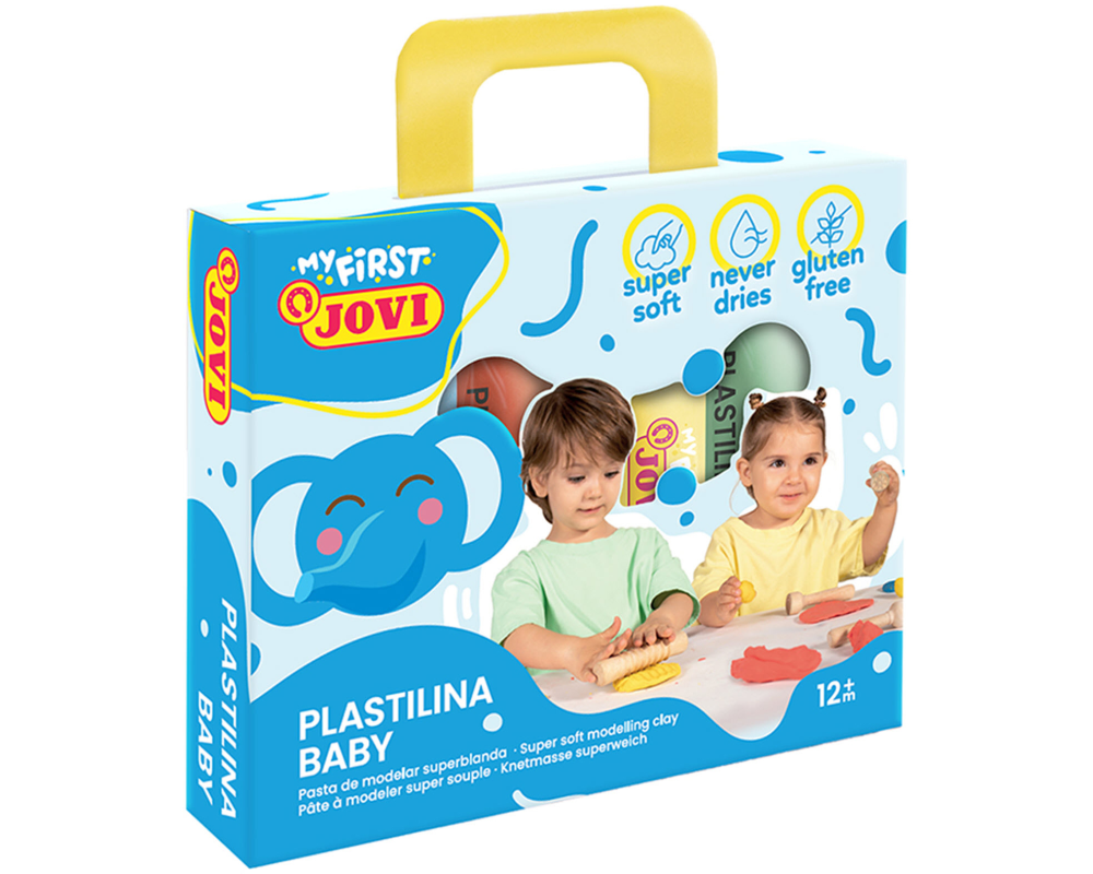 JOVI MY First Baby Knete 4x38g 511003724 Plastilina Baby