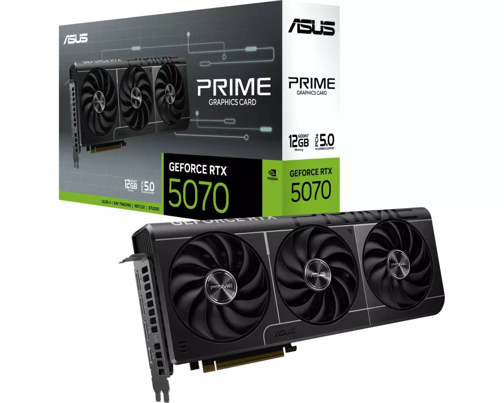 ASUS Grafikkarte Prime GeForce RTX 5070 12 GB GDDR7