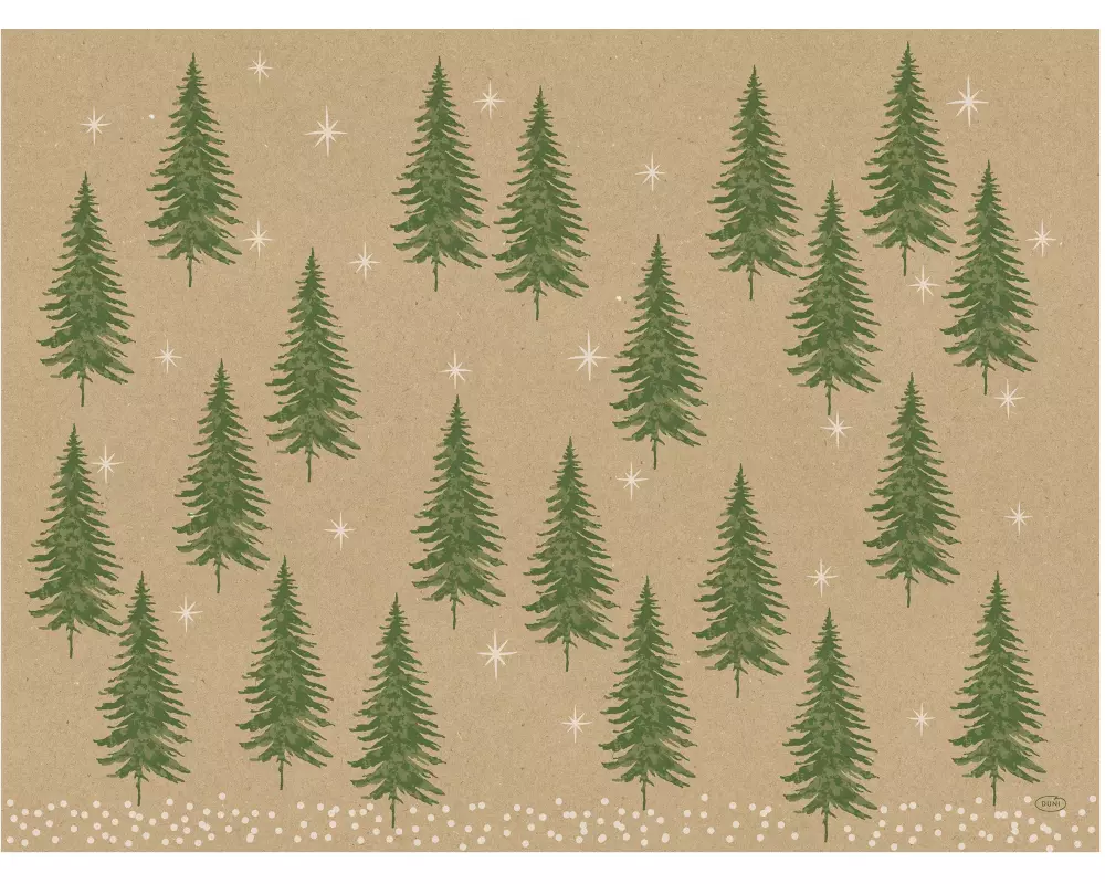 Duni Tischset Humble trees, 30 x 40 cm, 250 Stück