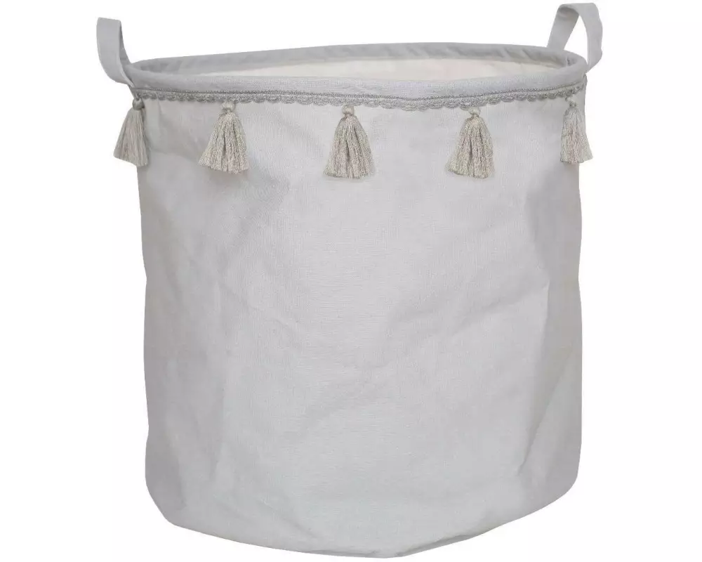 Jabadabado Spielzeugkorb Grau