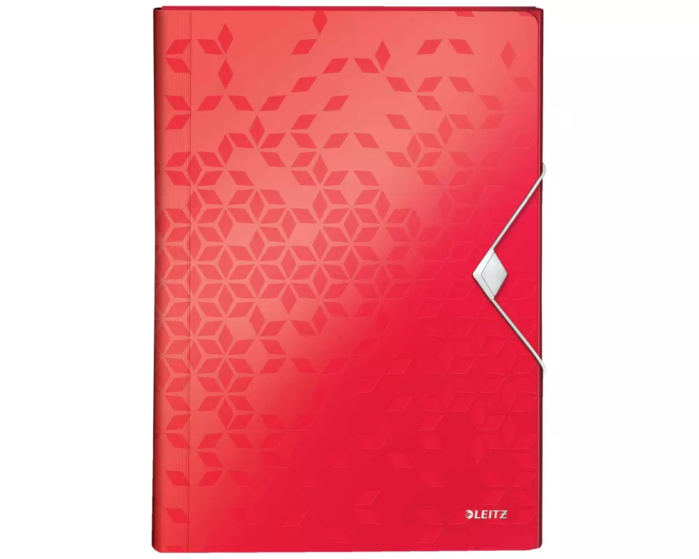 Leitz Fächermappe WOW A4, Rot