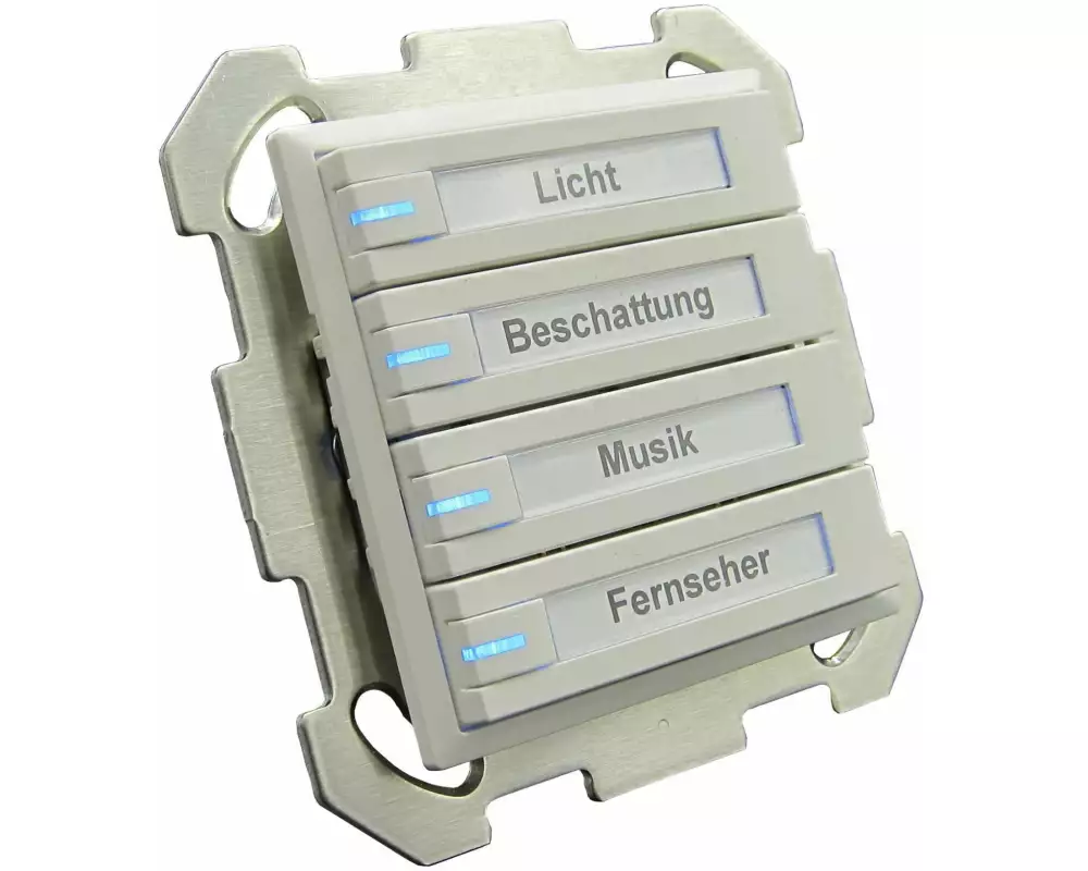 IC Tastermodul  T4-PLUG-IN mit EDIZIOdue Frontset