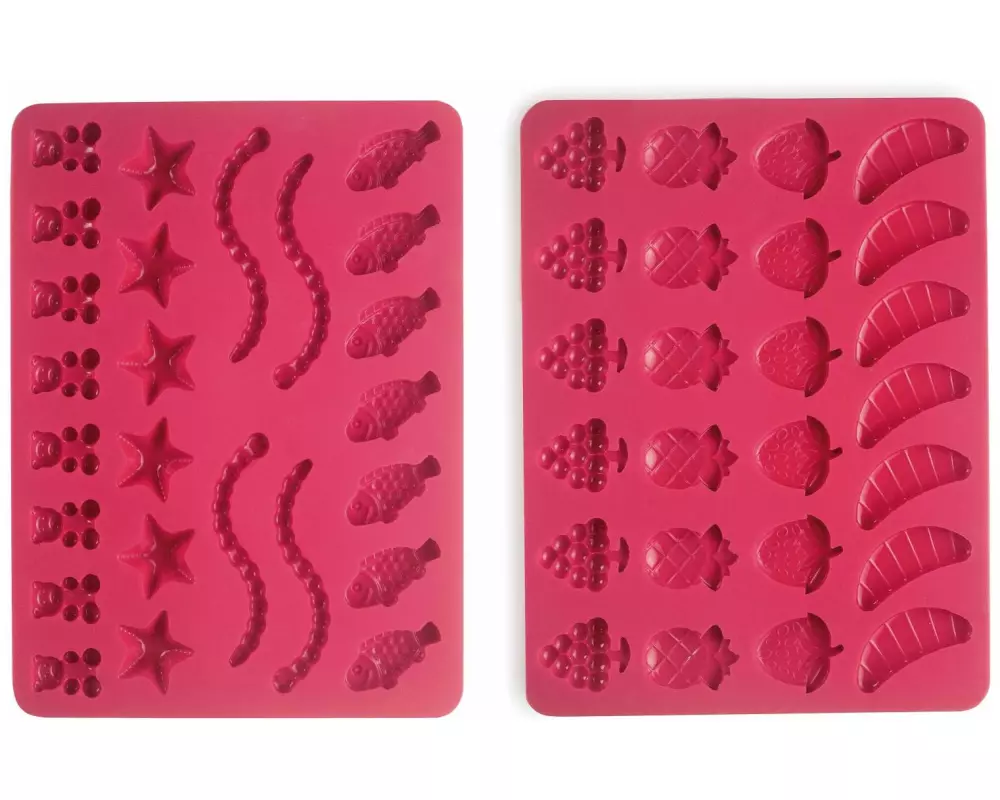 Ibili Gummibärchen-Formen 2 Stück, 23 x 18 cm