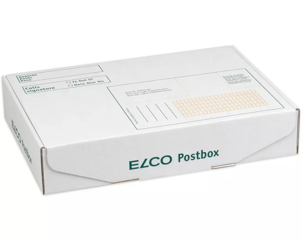 ELCO Versandkarton Postbox 245 x 172 x 47 mm, 5 Stück