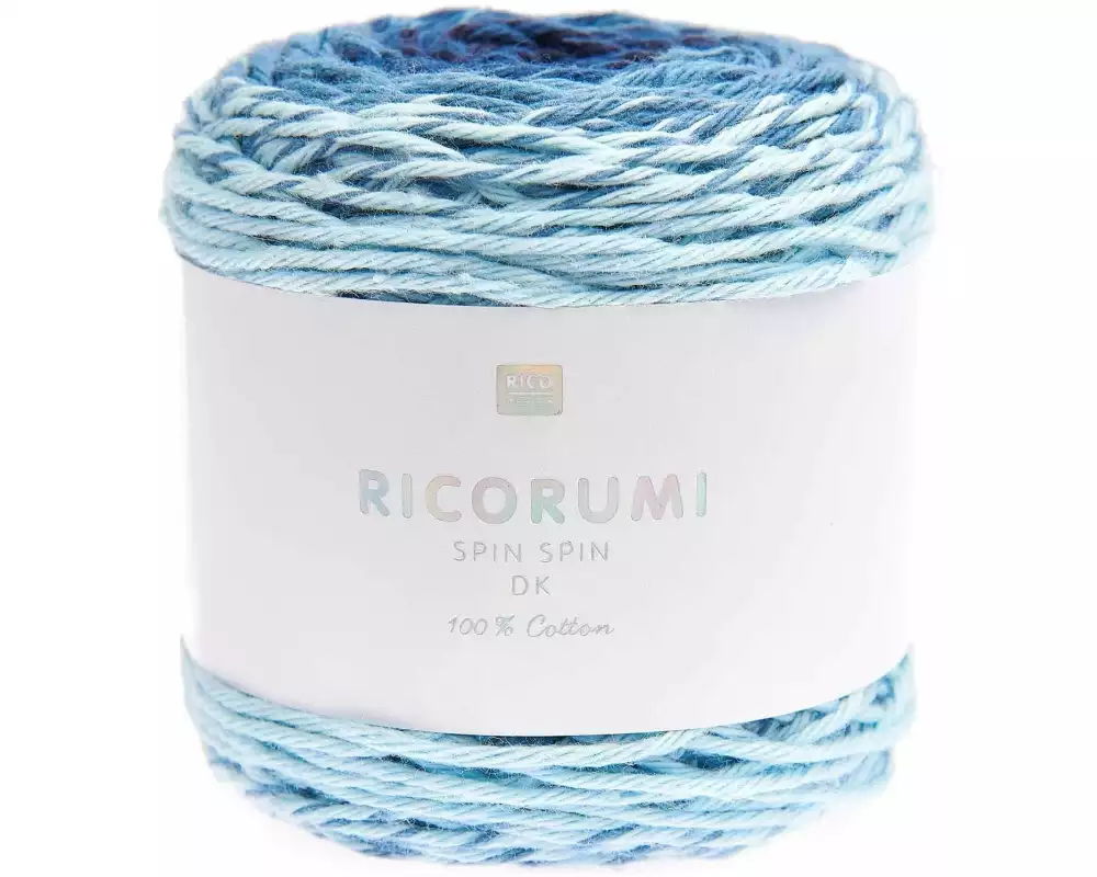 Rico Design Wolle Ricorumi Spin Spin 50 g, Blau