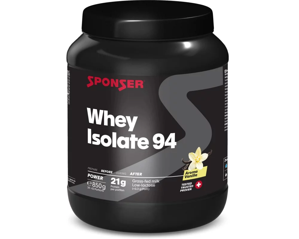 Sponser Pulver Whey Isolate 94 Vanille 850 g