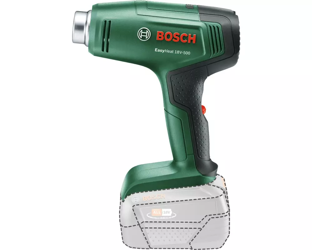 Bosch Akku-Heissluftgebläse EasyHeat 18 V-500