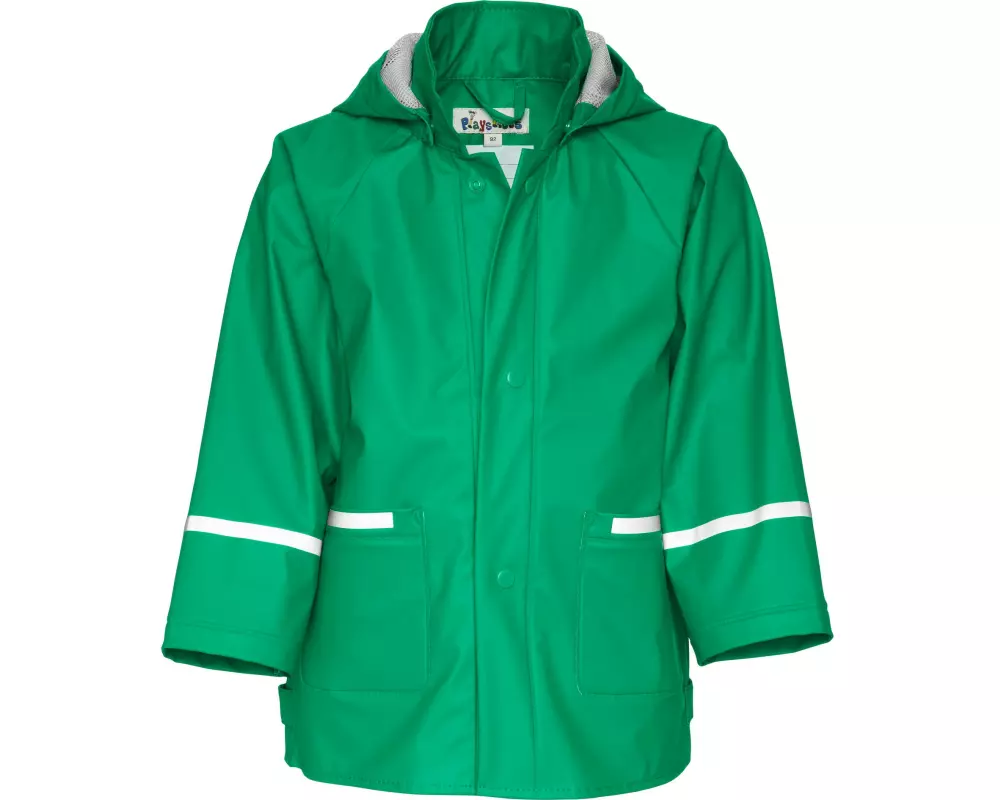 Playshoes Regenjacke Basic Grün Gr. 92