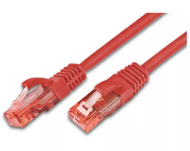 Wirewin Patchkabel RJ-45 - RJ-45, Cat 6, UTP, 15 m, Rot