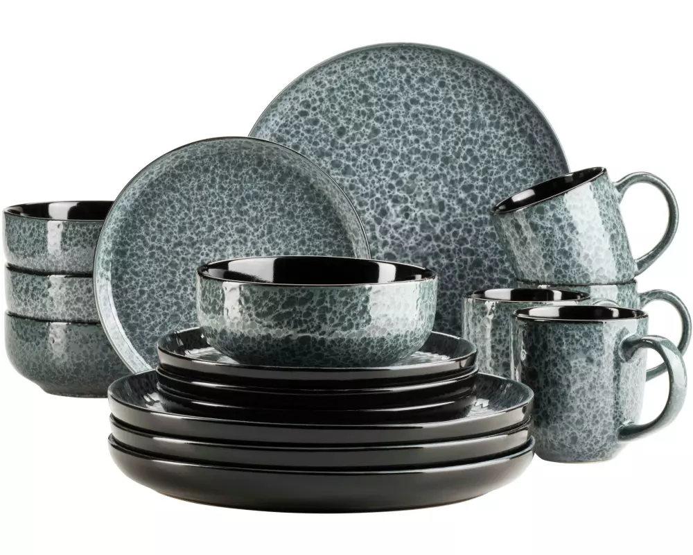 Mäser Speise-Service Filippa 16-teilig, Grün