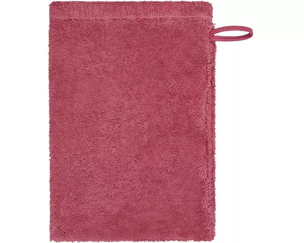 Cawö Waschhandschuh Lifestyle 16 x 22 cm, Beerenrot
