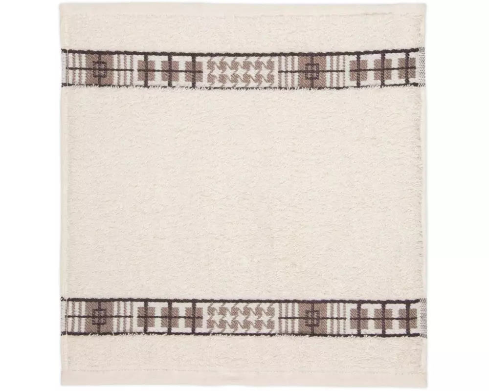 Frottana Waschlappen Fjord 30 x 30 cm, Ivory