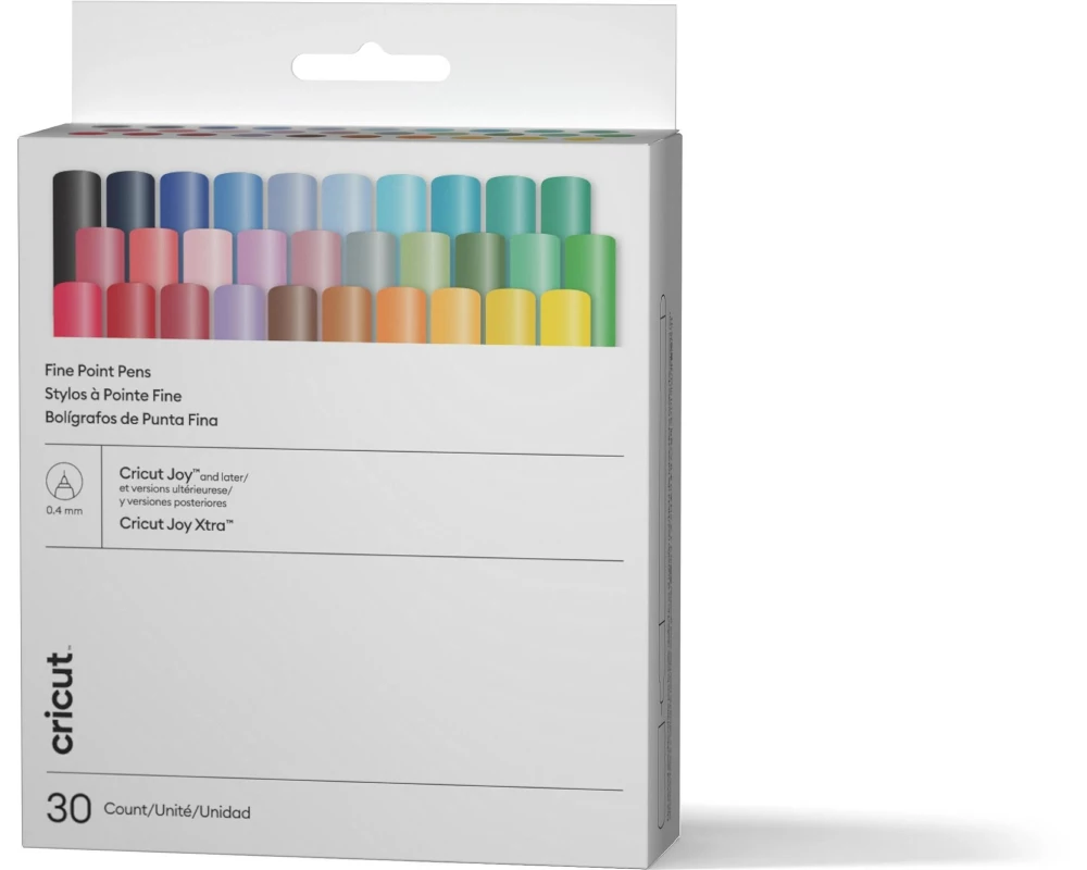 Cricut Joy Xtra Stifte Permanent, feine Spitze 0.4 mm, mehrfarbig