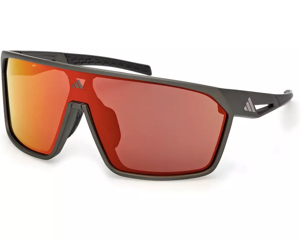 adidas Sportbrille SP0108 Frame Matte Dark Green